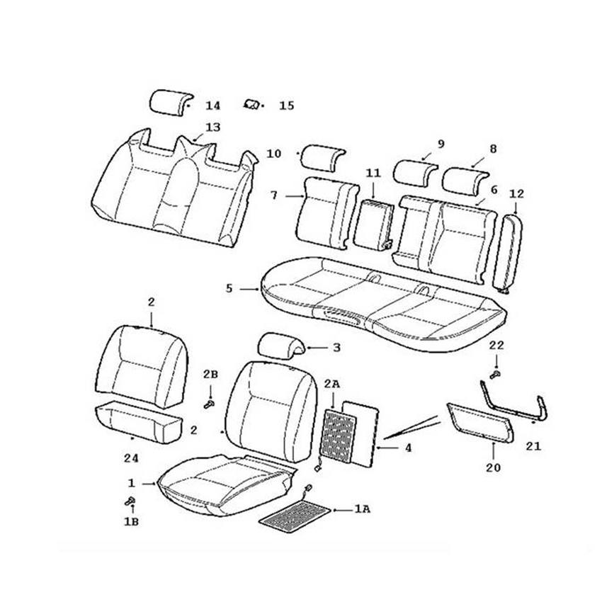 Seat Heater Pad - Lower